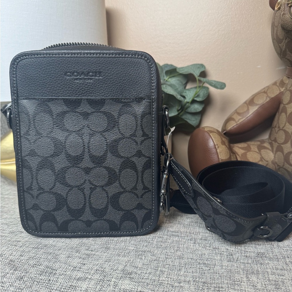 $189 COACH SULLIVAN In Signature Canvas Crossbody - Picture 3 of 8